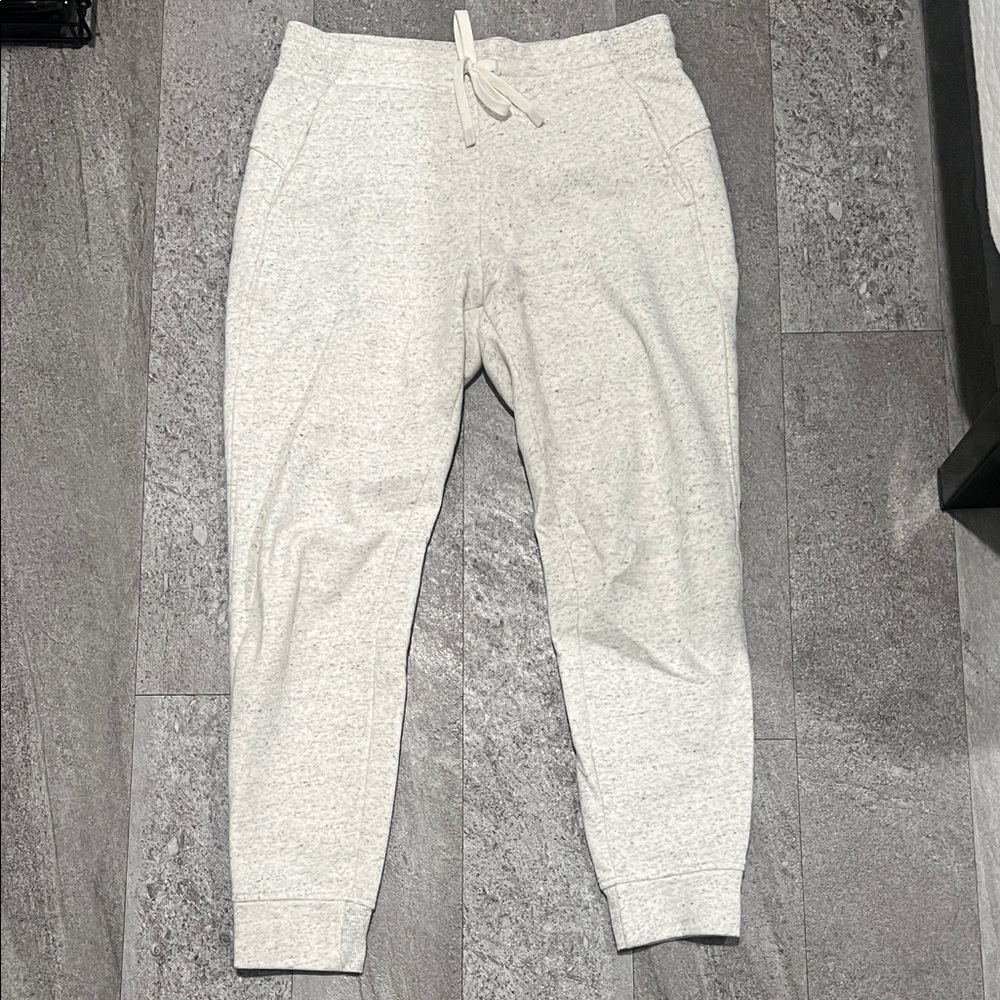 all in motion Heather Light Gray Drawstring Joggers